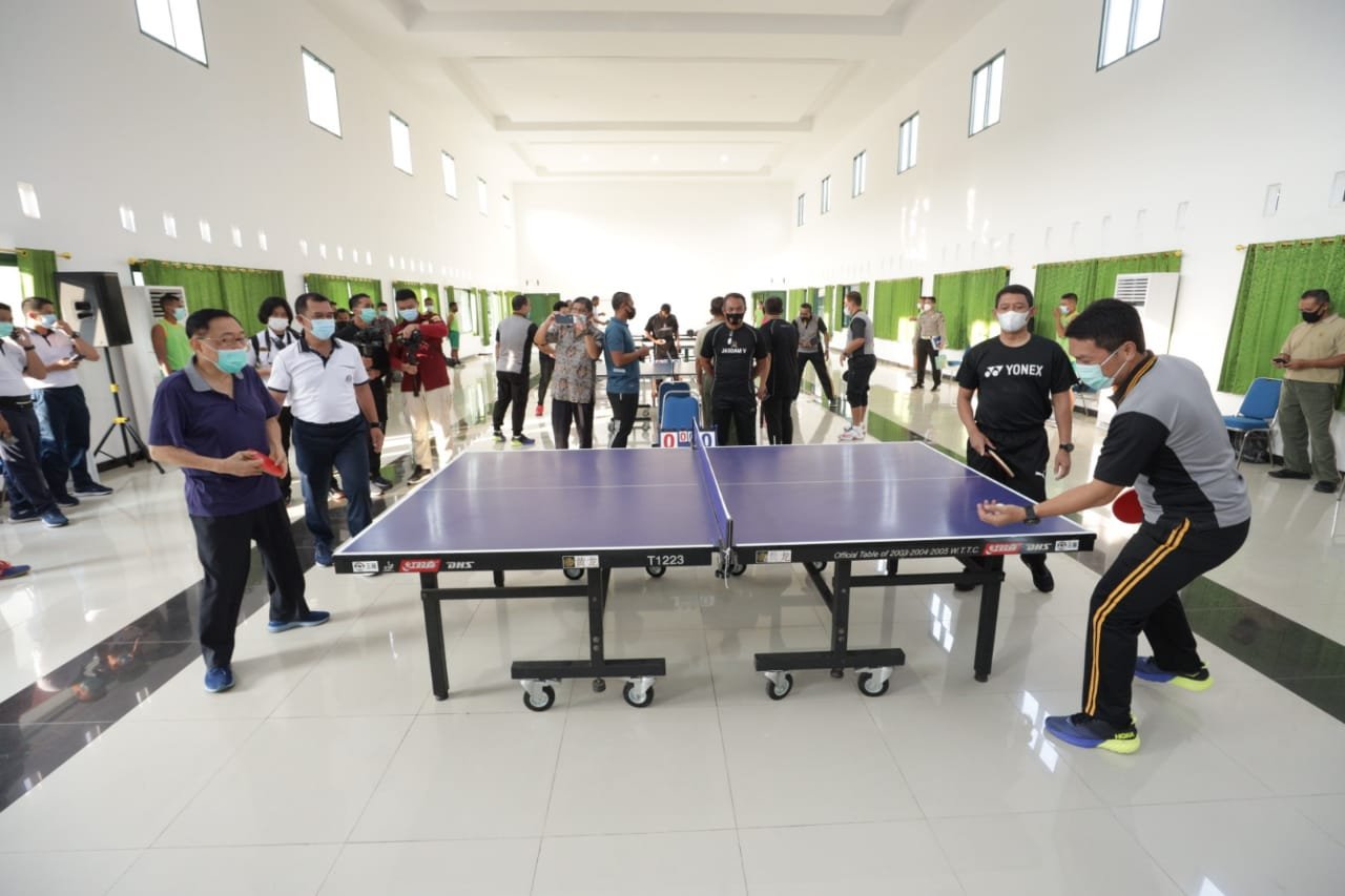 Kapolda Jatim, Pangdam V Brawijaya dan Pangkoarmada II Olah Raga Bersama