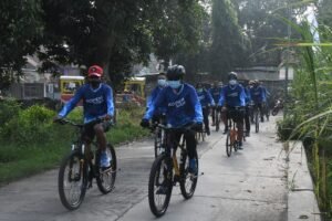 Tingkatkan Kebersamaan, Danrem 082/CPYJ Ajak Prajurit Gowes Bareng