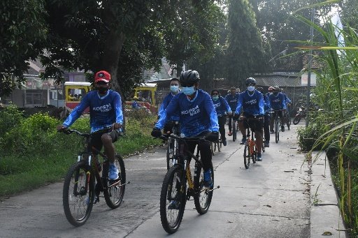 Tingkatkan Kebersamaan, Danrem 082/CPYJ Ajak Prajurit Gowes Bareng