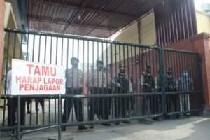 Antisipasi Ancaman, Polresta Mojokerto Gelar Sispam Mako