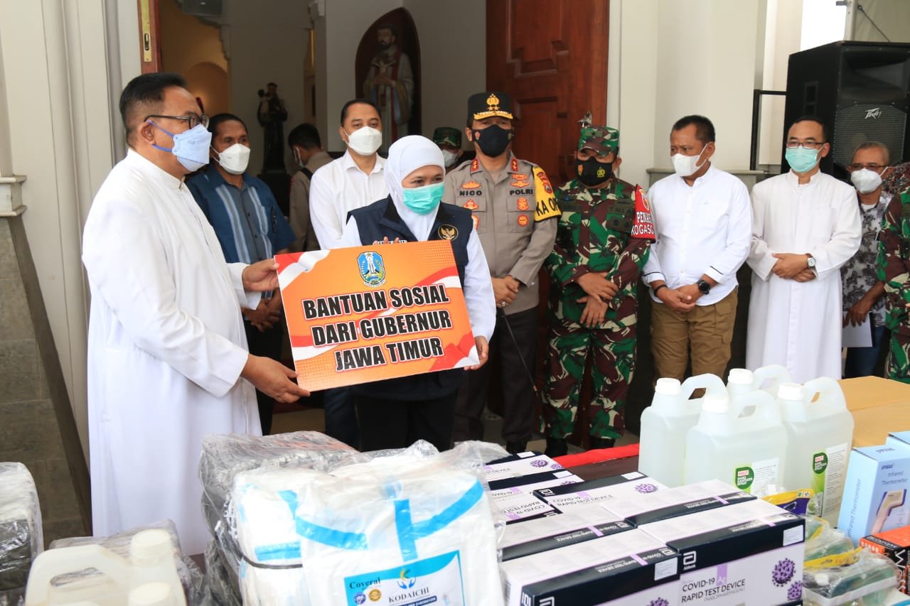 Jelang Paskah, Forkopimda Jatim Tinjau Kesiapan Gereja Surabaya