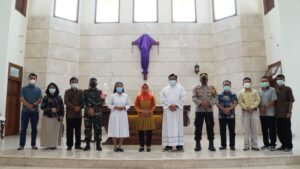 Jelang Paskah di Kota Mojokerto, Forkopimda Tinjau Kesiapan Gereja