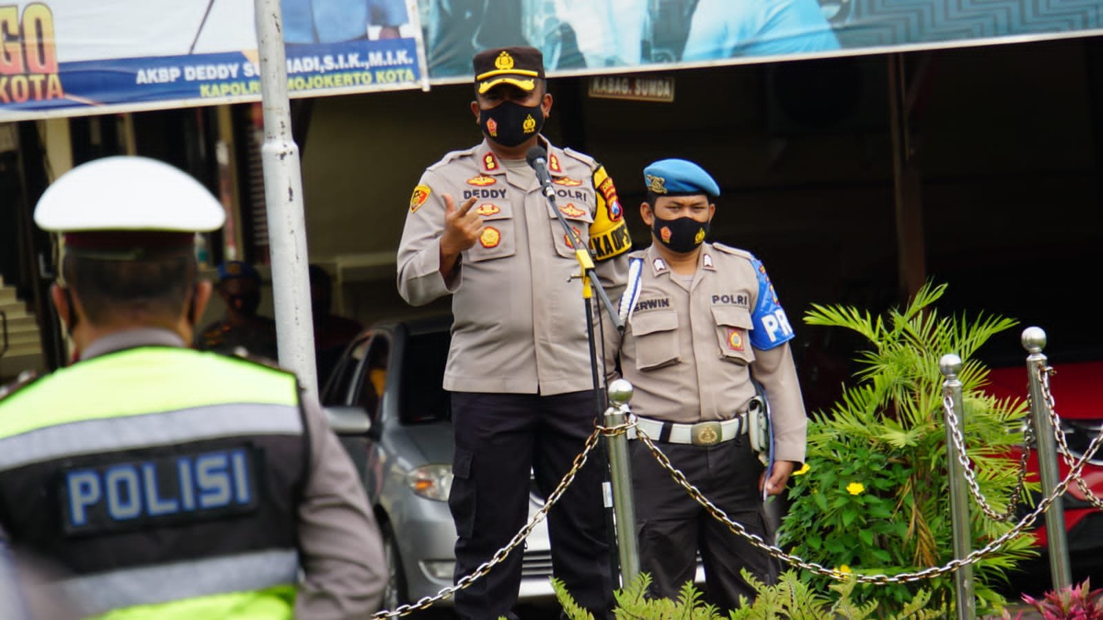 Ini Pesan Kapolresta saat Apel Siaga Pengamanan Paskah Kota Mojokerto