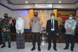 Jelang Paskah di Kabupaten Mojokerto, Forkopimda Pastikan Keamanan Gereja