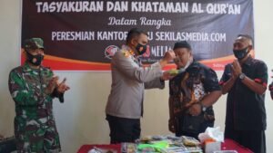 Sekilas Media Resmikan Kantor Baru, Ini Pesan dari Kapolresta Mojokerto