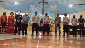 Tinjau Keamanan Gereja, Kapolresta Mojokerto Sebut Nilai Aman Itu Mahal, Apa Artinya?