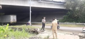 Satlantas Polresta Mojokerto Survey Jalan yang Membutuhkan Perbaikan