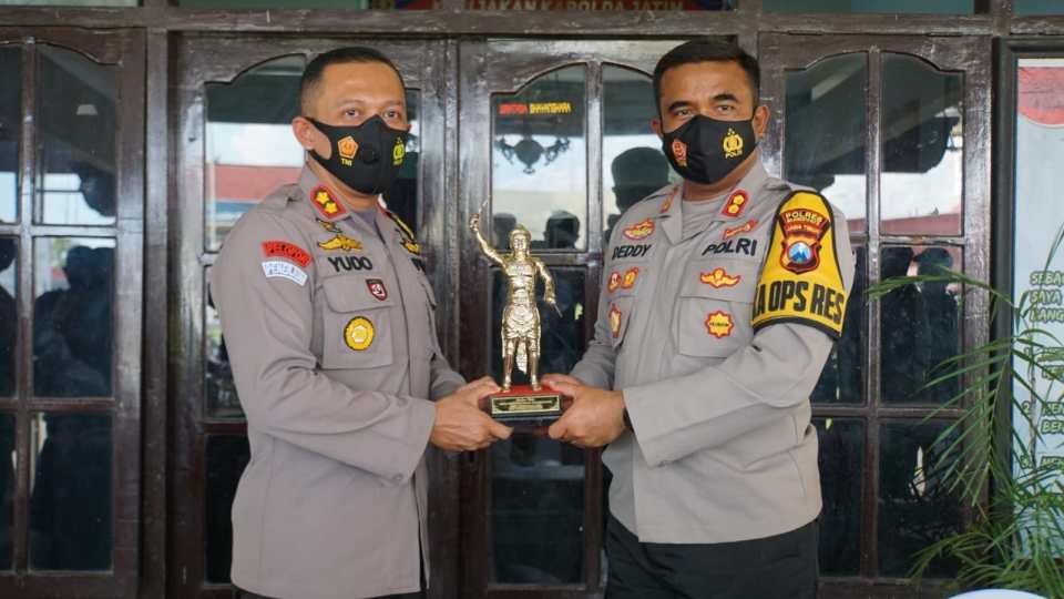 Ingin Raih WBK, Polres Lampung Utara Study Tiru ke Polresta Mojokerto