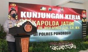 Kapolda Jatim Kunker ke Polres Ponorogo