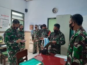 Tim Penilai Lomba Binter Kunjungi Kodim 0815/Mojokerto