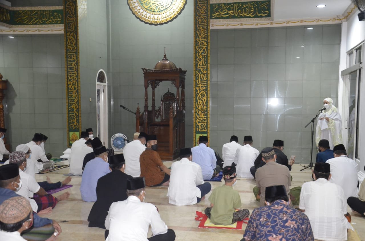 Bupati dan Wakil Bupati Mojokerto Sampaikan Hal ini saat Tarawih Pertama