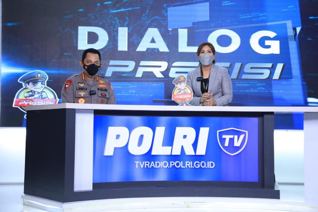 Launching Polri TV-Radio, Kapolri: Agar Lebih Dekat dan Memberi Edukasi