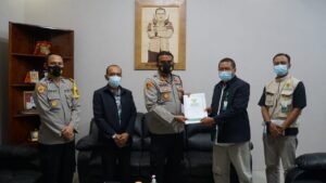 Baznas Jalin Silaturahmi dengan Kapolresta Mojokerto