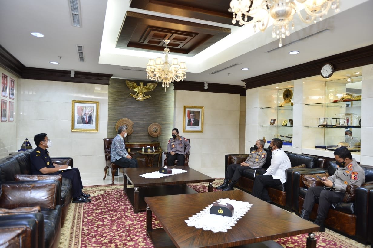 Sowan ke Kapolri, Dirjen Bea Cukai Minta Dukungan Naikkan PNBP