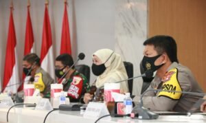 Vidcon Rakor Lintas Sektoral, Diikuti Menteri Serta Panglima TNI Terkait Persiapan Pengamanan Idul Fitri