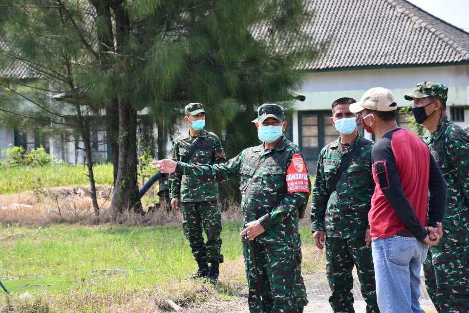 Korem 082/CPYJ Budidaya Pisang Cavendish di Jombang
