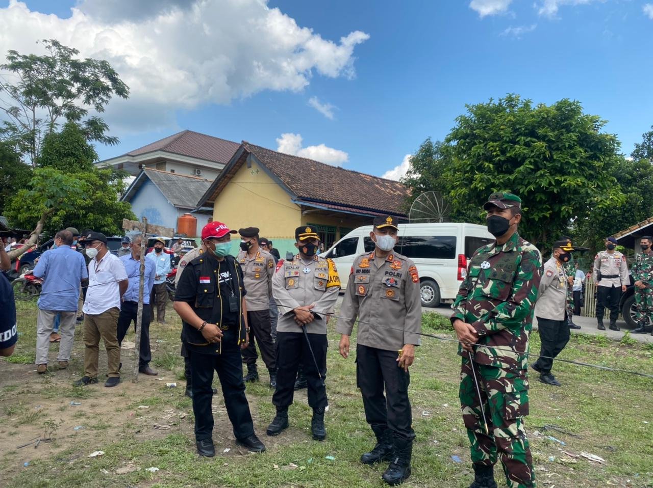 Kapolda Sumsel Monitoring Pelaksanaan PSU Pilkada Kabupaten Pali Sumatera Selatan