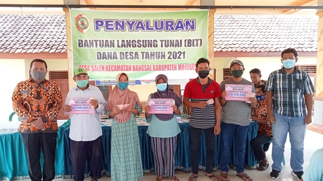 Kepala Desa Salen: Alhamdulilah Penyaluran BLT Hari ini Berjalan Lancar