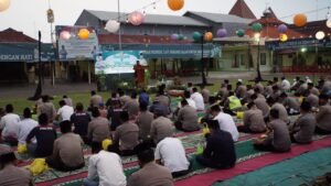 Inilah Gambaran Nuzulul Qur’an di Mapolresta Mojokerto