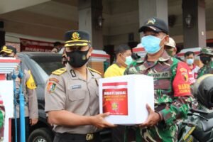 Peduli Korban Gempa, SESPIMTI POLRI Dikreg 30 TA 2021 Bhakti Sosial di Malang