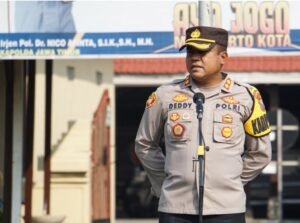 Hari Mayday di Mojokerto, Kapolresta Mojokerto Sampaikan Pesan Kapolda Jatim