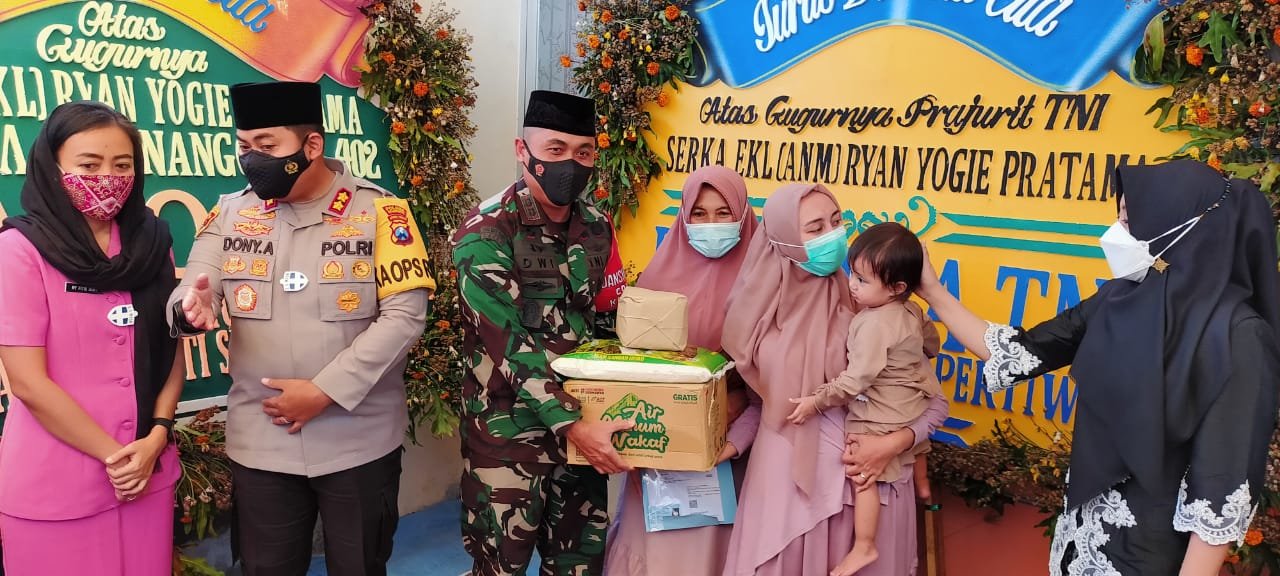 Dandim 0815 Bersama Forkopimda Sambangi Keluarga ABK KRI Nanggala 402