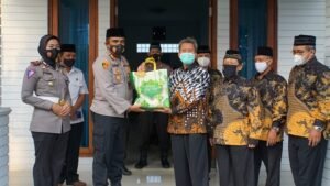 Kapolresta Mojokerto Silaturahmi di Kediaman Ketua LDII Kota Mojokerto