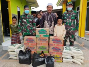 Korem 082/CPYJ Salurkan Bantuan Untuk dua Panti Asuhan