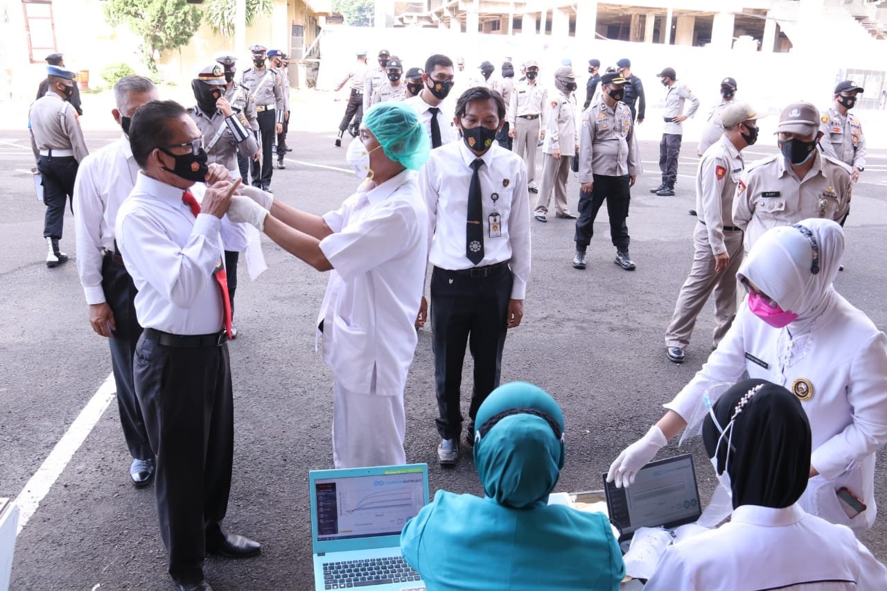 Kapolda Sumsel Pimpin Apel Antisipasi Perkembangan Situasi Kamtibmas