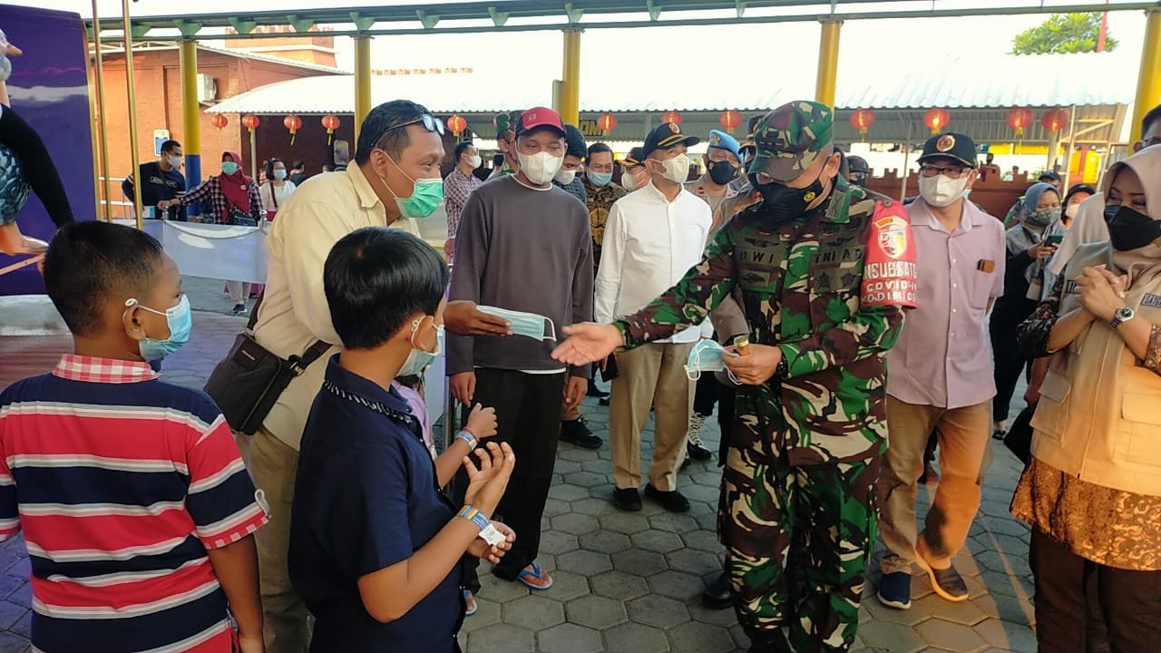Forkopimda Mojokerto Tinjau Prokes di Kawasan Wisata