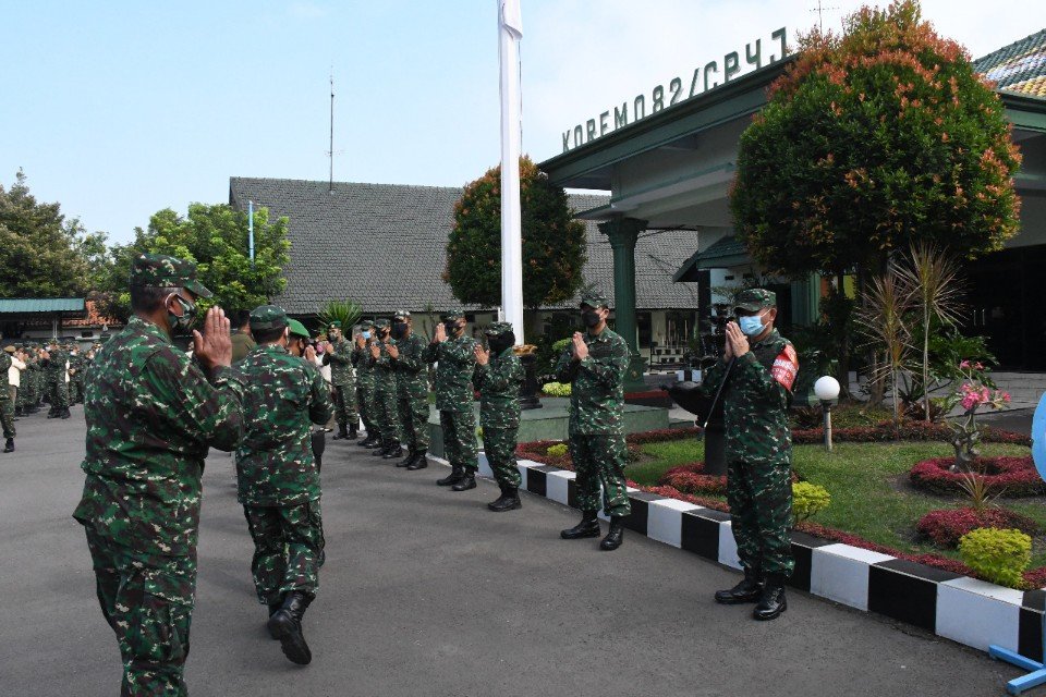 Danrem 082/CPYJ Gelar Halalbihalal Bersama Anggota Korem