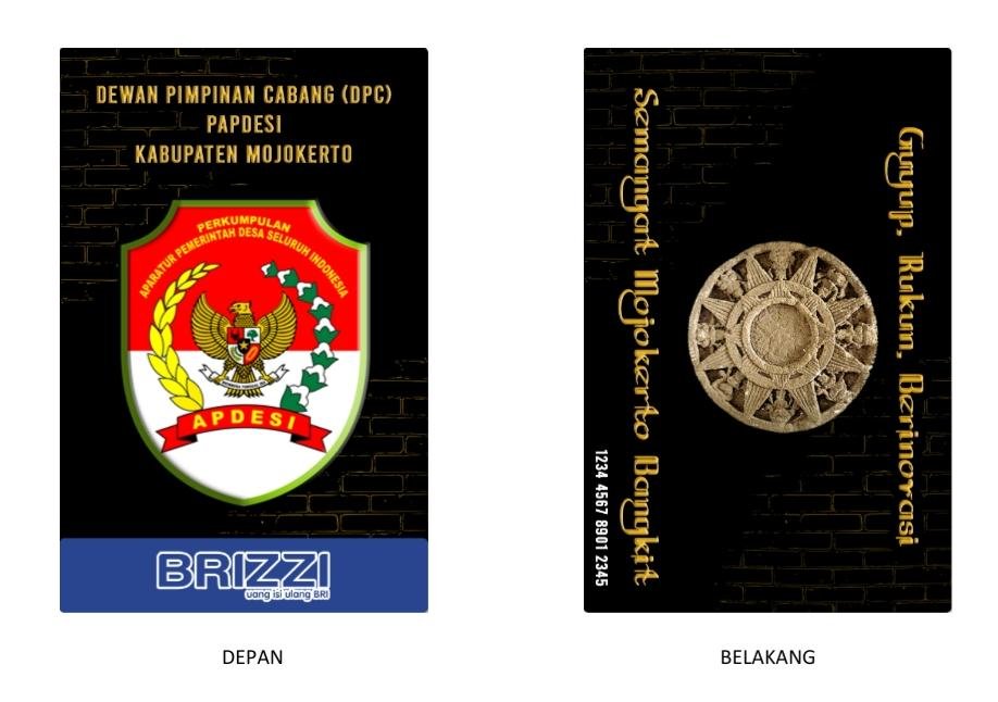 Design Logo PAPDESI Kabupaten Mojokerto