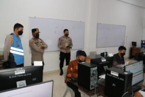 Wakapolda Sumsel Tinjau Langsung Tes Psikolog Seleksi Bintara Polri TA 2021