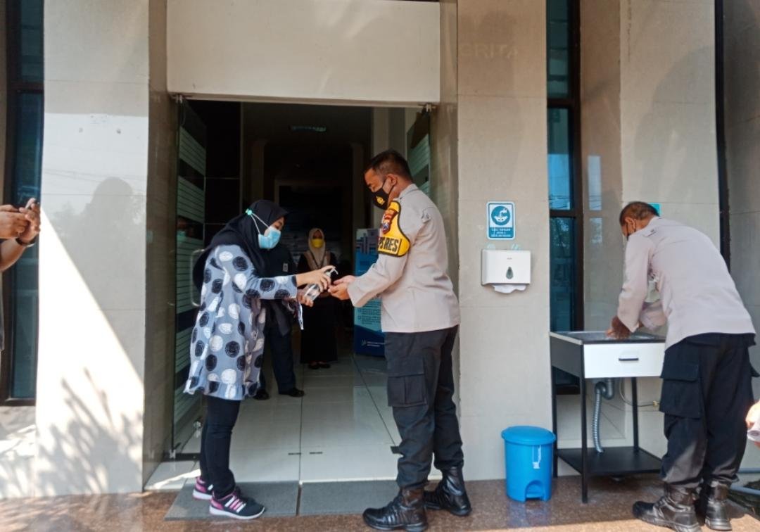 Menuju WBBM, Kapolresta Mojokerto Silaturahmi ke Badan Pusat Statistik Kota Mojokerto