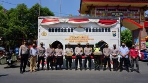 Kapolresta Mojokerto Semangati Anggota, KRYD Pancen Oyee