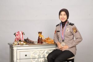 Audi Lulus Jadi Polwan Karena Mahir Catur, Begini Kronologinya