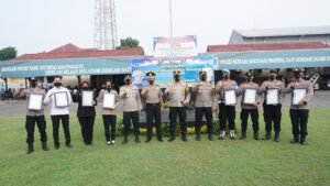 10 Personel Polresta Mojokerto Naik Pangkat, Ini Daftar Namanya