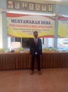 Burhanudin Muzzaki Terpilih Menjadi Kepala Desa Sumberagung