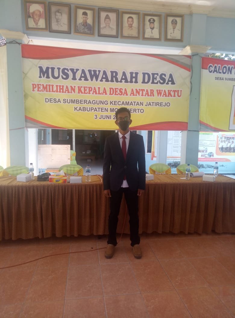 Burhanudin Muzzaki Terpilih Menjadi Kepala Desa Sumberagung