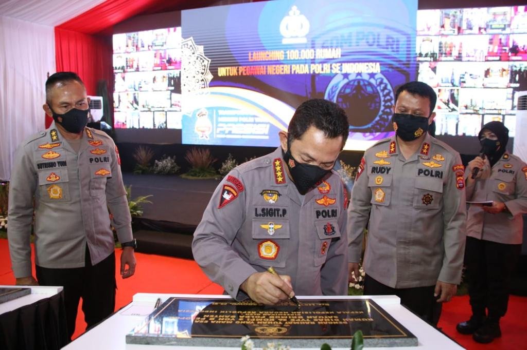 Kapolresta Mojokerto: Kapolri Resmikan Gedung Presisi dan 100 Ribu Bagi PNPP