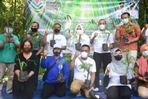 Bupati Mojokerto Canangkan Desa Claket Jadi Sentra Pembibitan Bambu