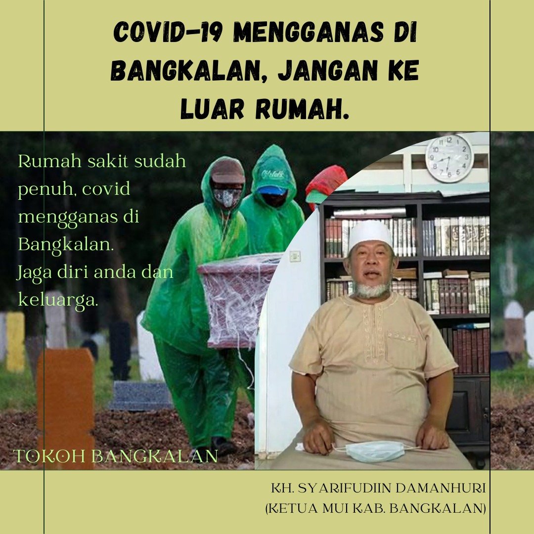 Kiai dan Ulama Bangkalan jadi Teladan Cegah Meningkatnya Penyebaran Covid-19