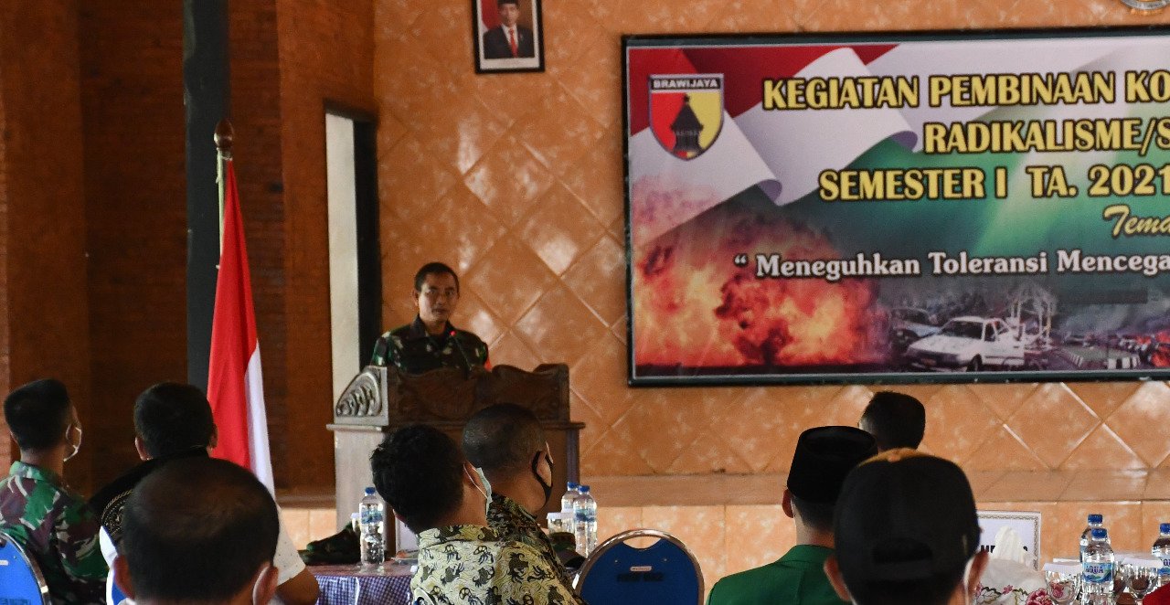 Korem 082/CPYJ Gelar Pembinaan Komsos Cegah Tangkal Radikalisme dan Separatisme