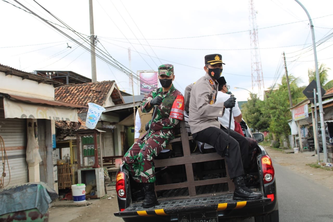 Arosbaya dan Geger Zona Hitam Covid-19, Forkopimda Bangkalan Beri Himbauan Langsung Kepada Warga