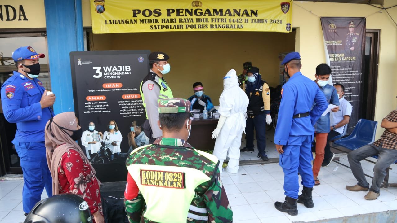 160 Orang Terjaring Swab Antigen di Pelabuhan Kamal, 4 Reaktif