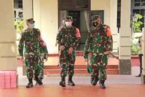 Pangdam V/Brw dan Kapolda Jatim didampingi Danrem 082/CPYJ Tinjau Lokasi Kunker Panglima TNI dan Kapolri