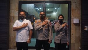 Jelang Pindah Tugas, Wakil Ketua DPRD II Provinsi Jatim Kunjungi AKBP Deddy Supriadi