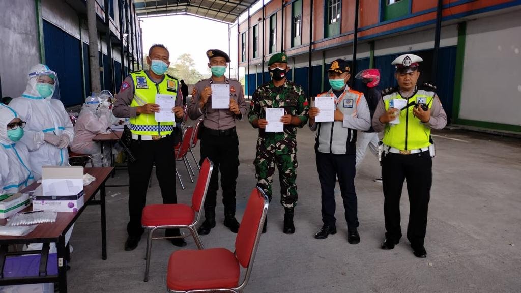 Selesai Kegiatan Semua Petugas Wajib Jalani Swab