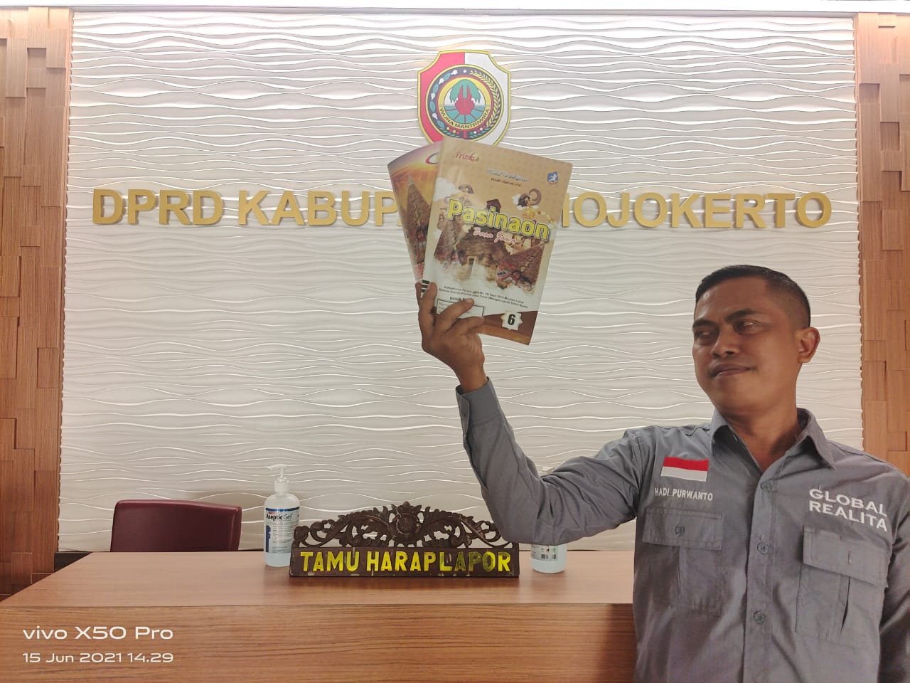 Gunakan ISBN Palsu, Oknum DPRD Kabupaten Mojokerto Dilaporkan Polisi