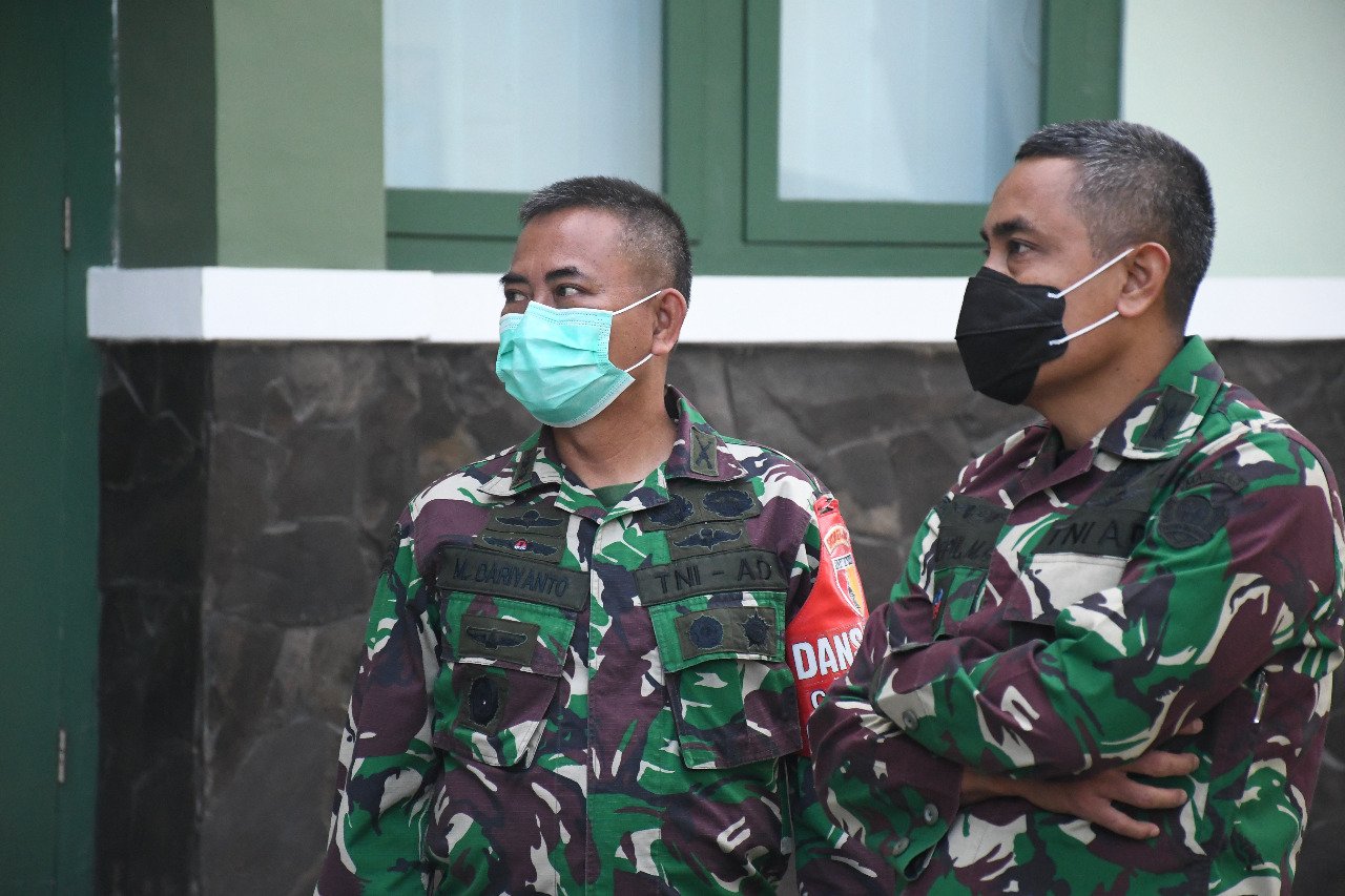Korem 082/CPYJ Terima Kunjungan Tim Dalproggar TNI AD